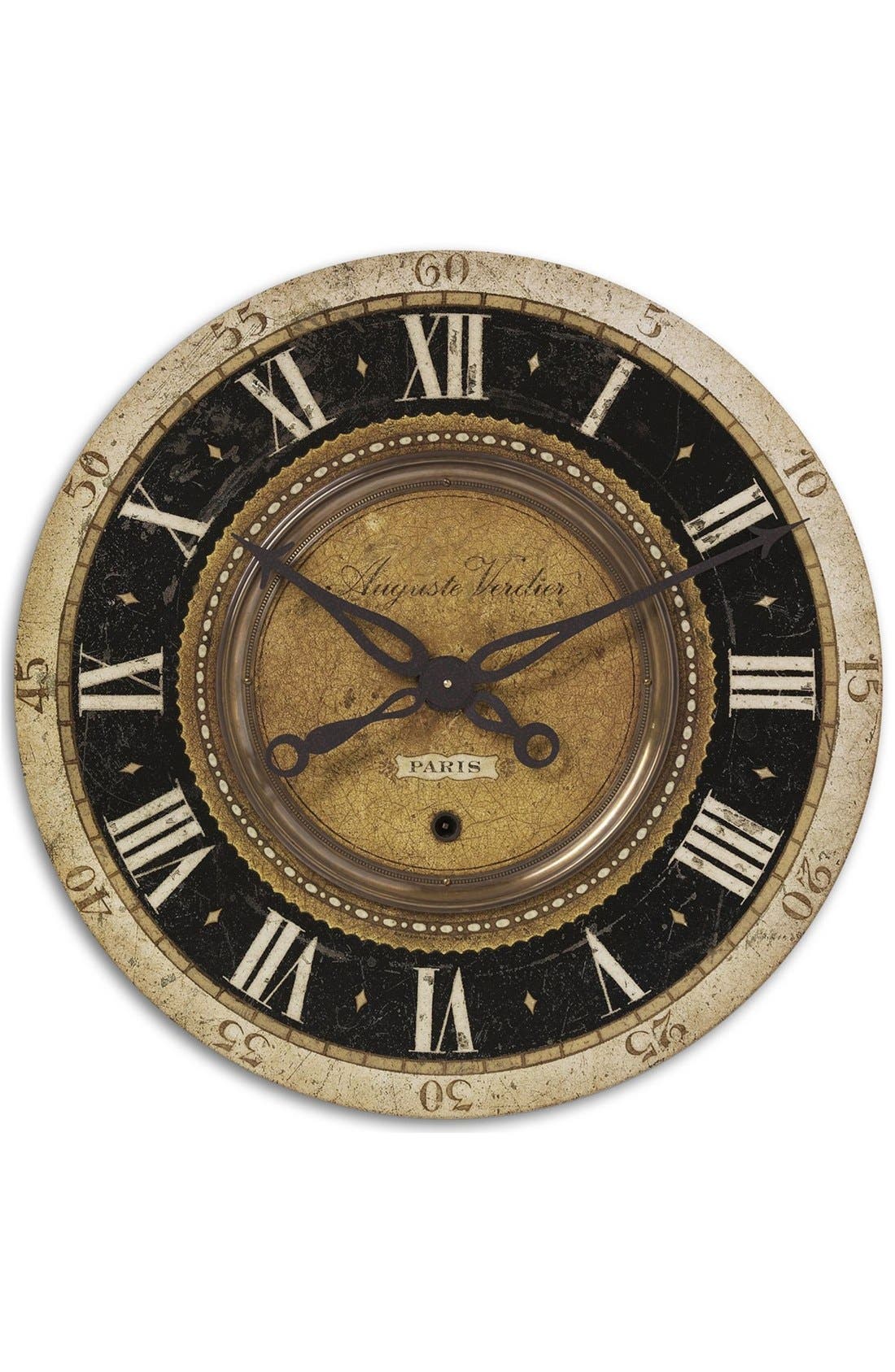 Uttermost 'Auguste Verdier' Wall Clock Nordstrom