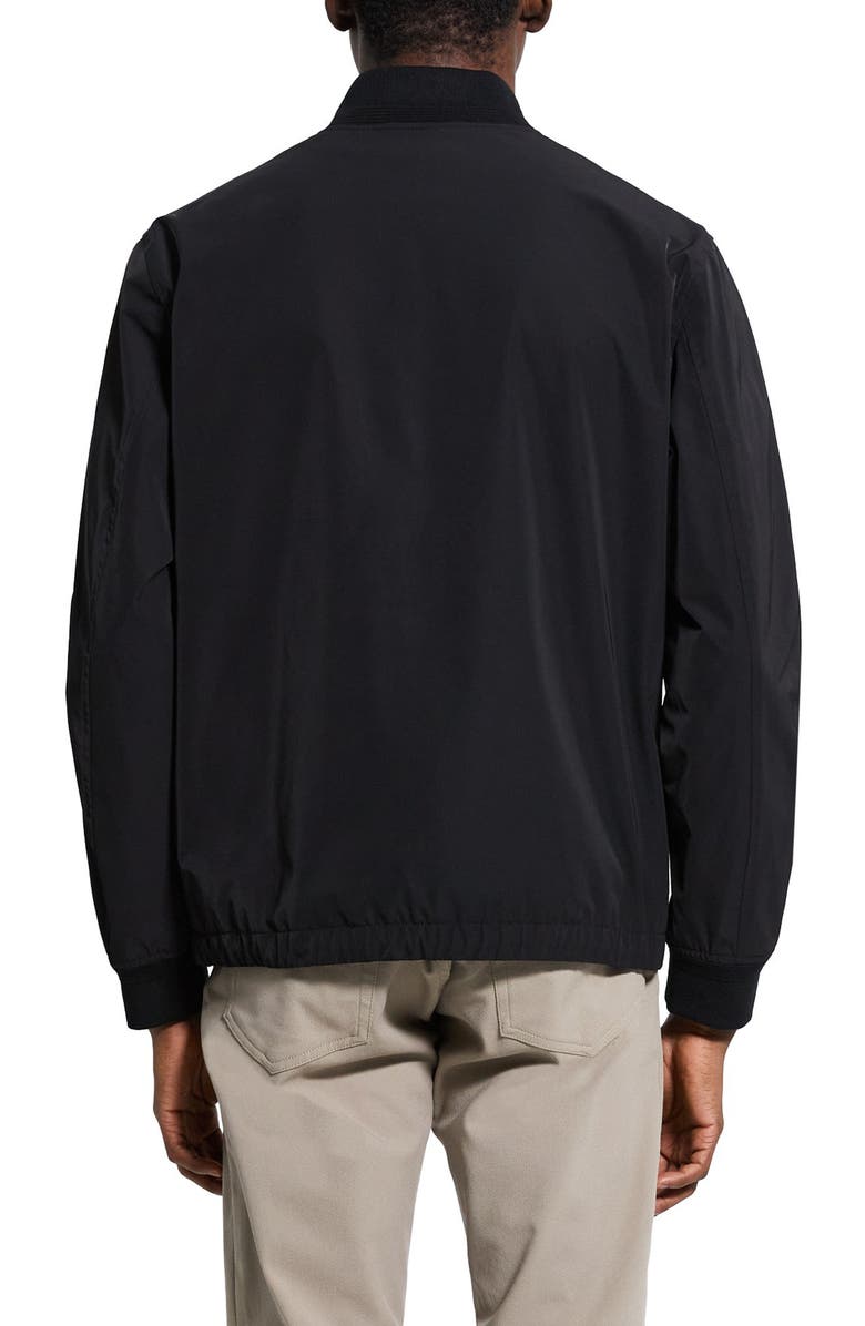 Theory City Foundation Tech Water Resistant Twill Bomber Jacket | Nordstrom