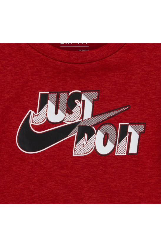 Nike Kids' Dropset Graphic Tee & Shorts Set In Black