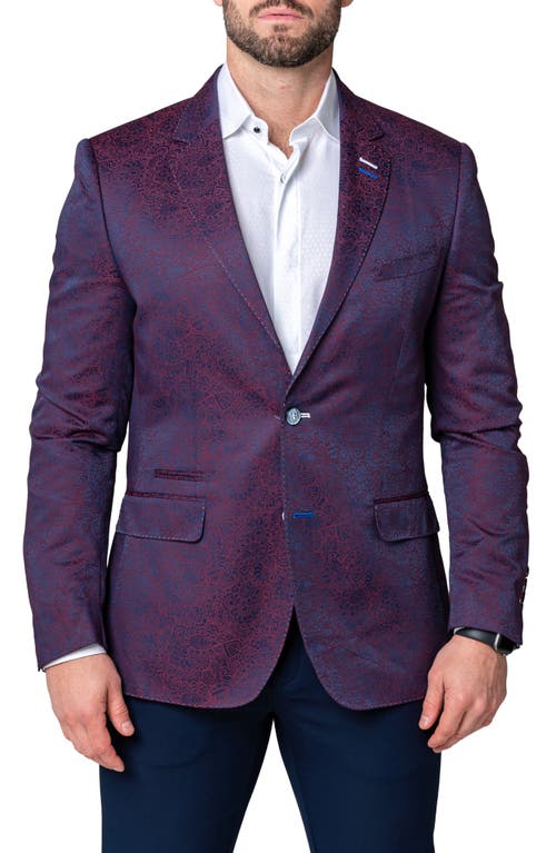 Maceoo Socrates Moxy Multi Sport Coat Blue at Nordstrom,