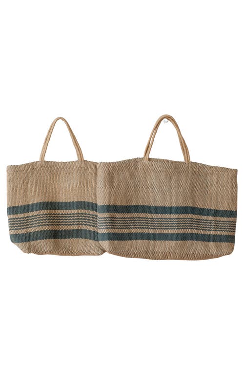 Shop Will And Atlas Will & Atlas Chelsea Wide Market Shopper Jute Tote In Natural/grey