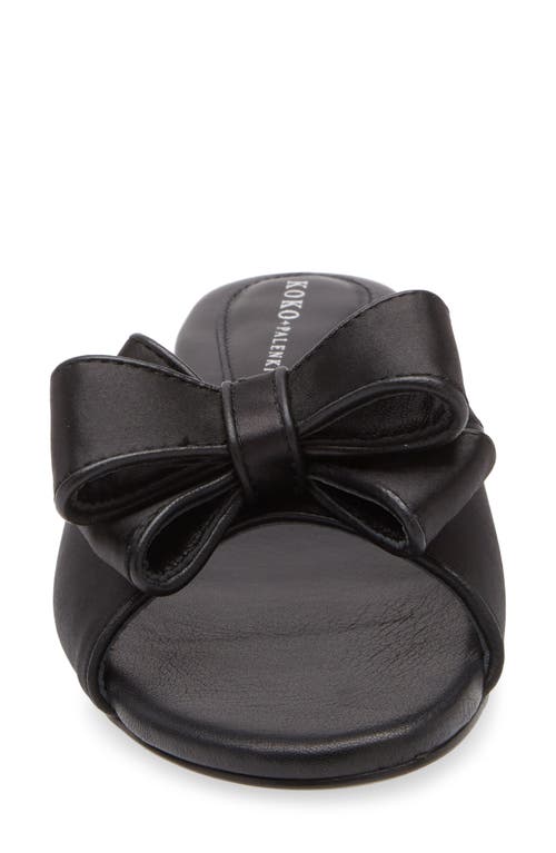 KOKO + PALENKI KOKO + PALENKI DARA BOW SLIDE SANDAL 