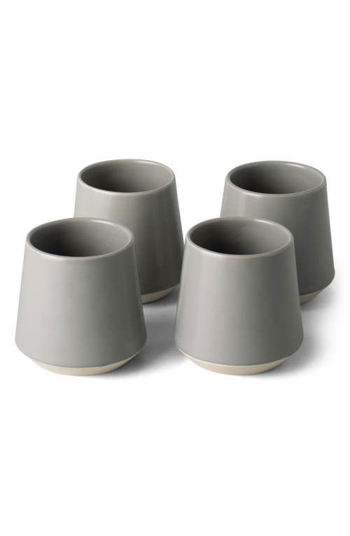 Fable The Cups Set of 4 Cups in Dove Grey 