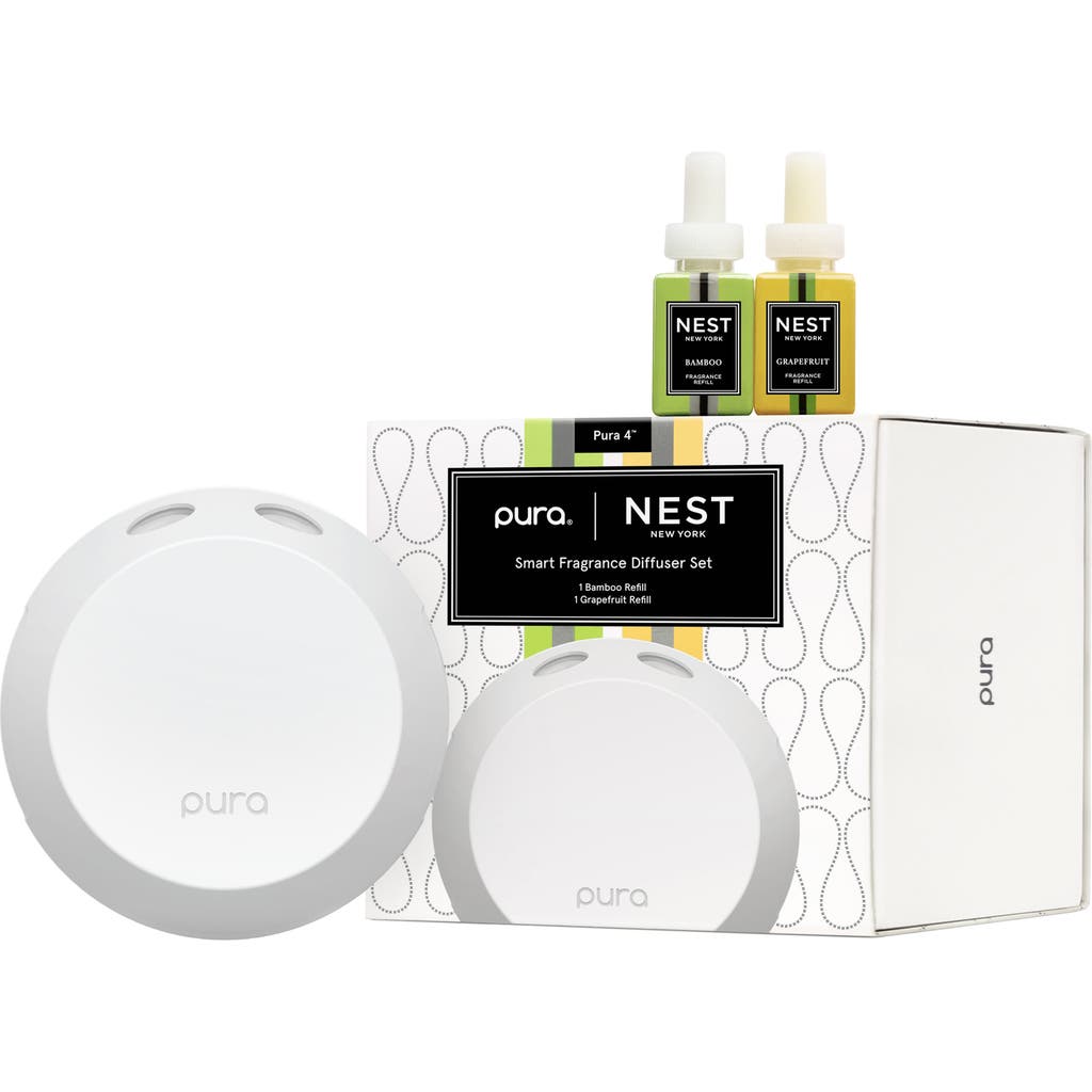 Nest New York Nest X Pura 4 Smart Fragrance Diffuser Set In No Color