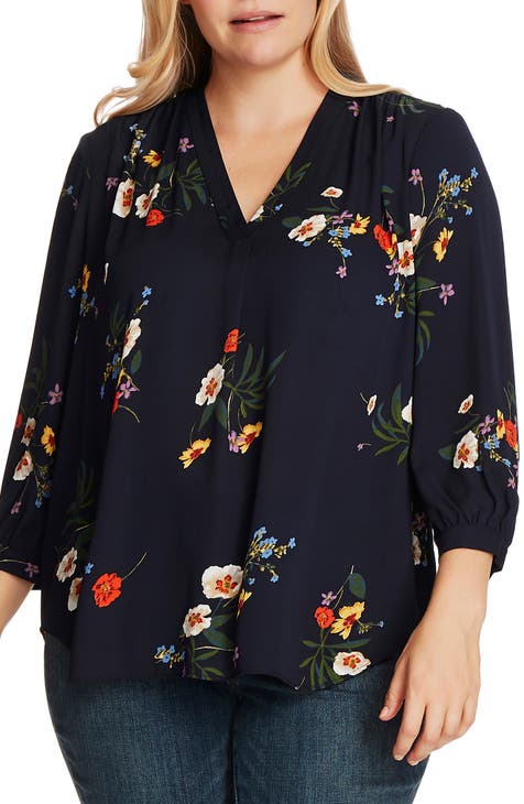 Tumult volleyball Opera Blouse Plus-Size Tops for Women | Nordstrom