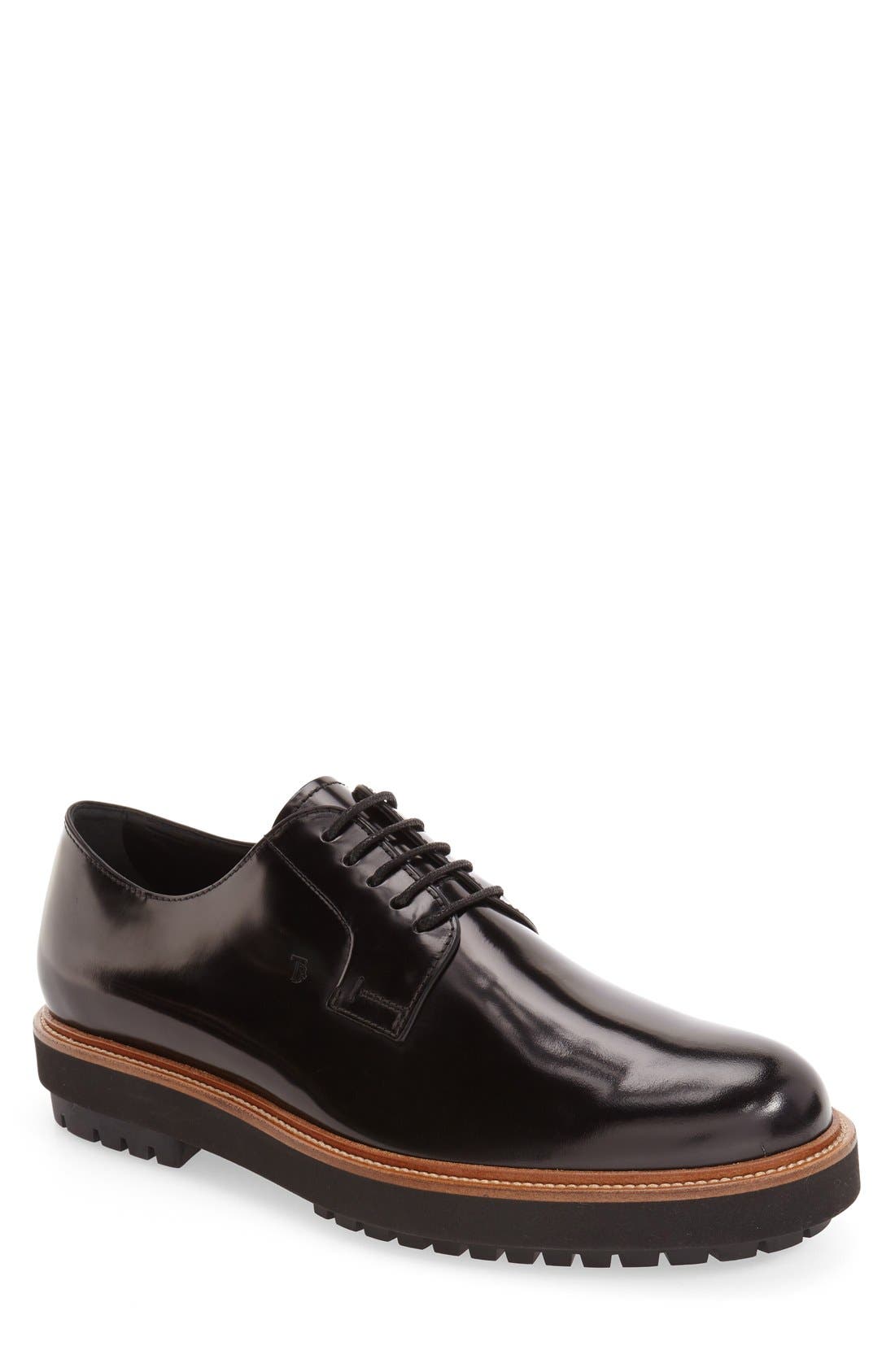 Tod's Lug Sole Derby (Men) Nordstrom