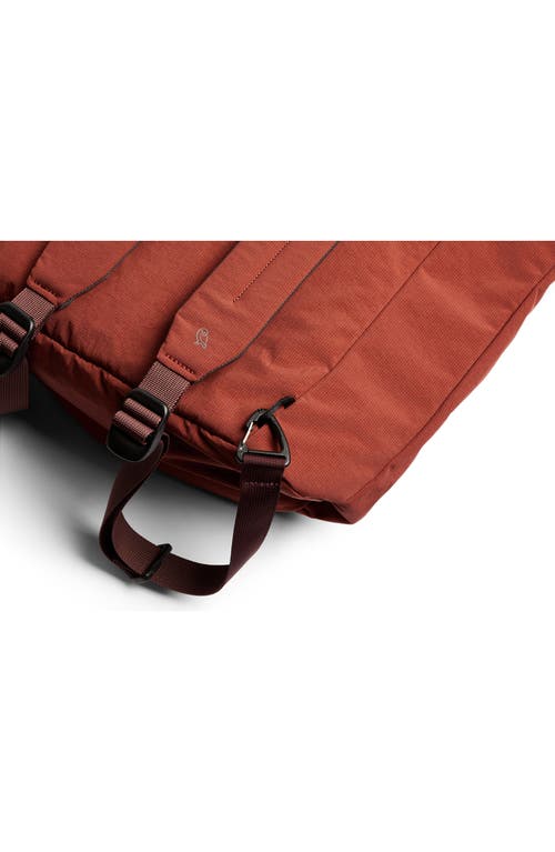 Shop Bellroy Lite Totepack Backpack In Clay