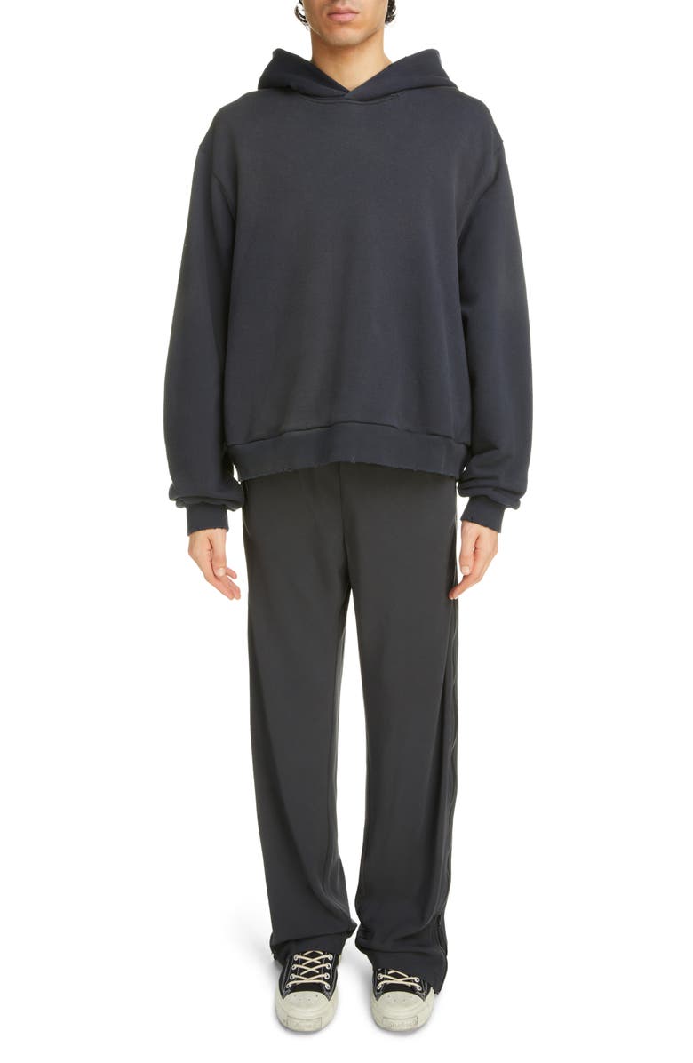 Acne Studios Stockholm Oversize Distressed Graphic Hoodie | Nordstrom