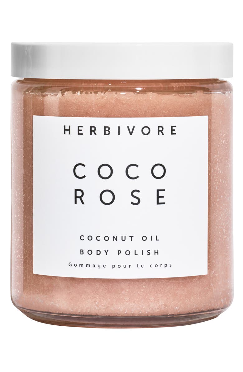 HERBIVORE BOTANICALS Coco Rose Coconut Oil Body Polish, Main, color, NONE