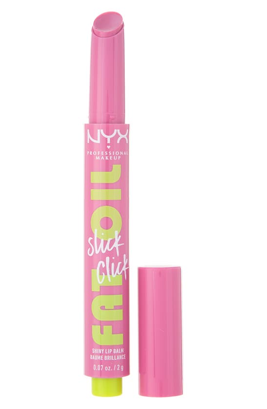 Shop Nyx Fat Oil Slick Click Shiny Lip Balm In Dm Me