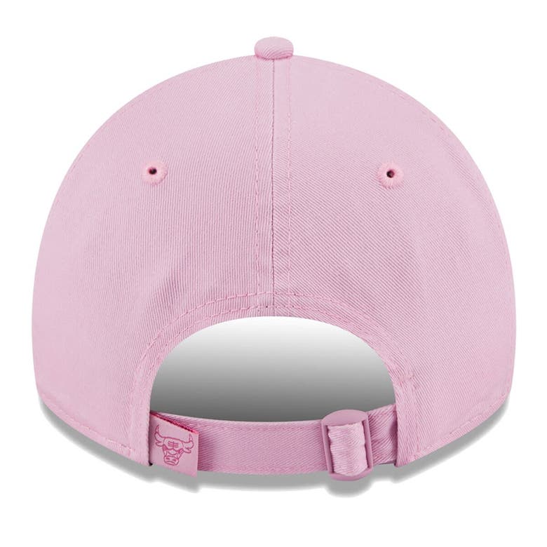 Shop New Era Pink Chicago Bulls Colorpack Tonal 9twenty Adjustable Hat