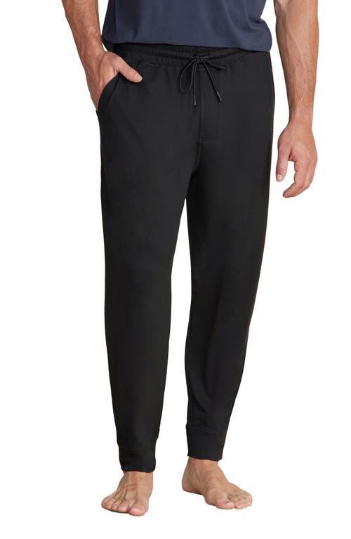 Shop Barefoot Dreams Butterchic Knit Heavy Joggers In Black
