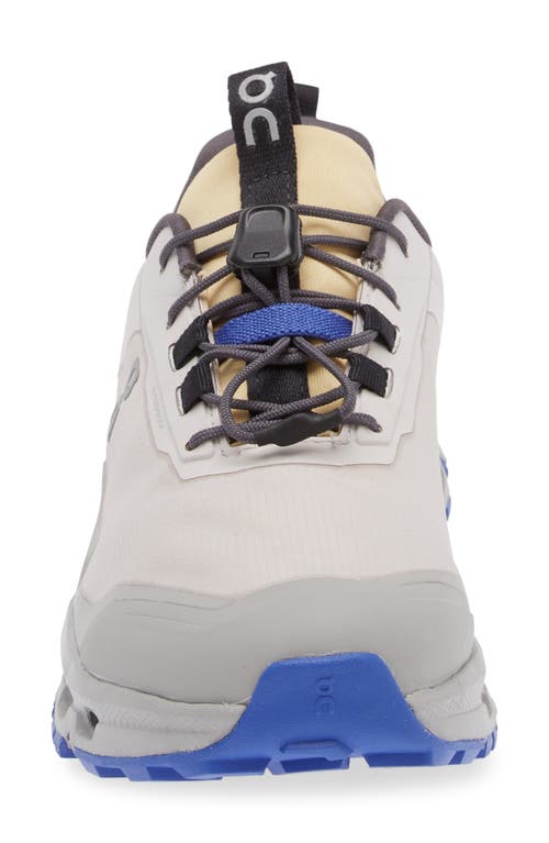 On Kids' Cloudhero Waterproof Running Shoe In Silver/fog