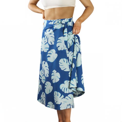 Uv Skinz Wrap Skirt In Mykonos Flora