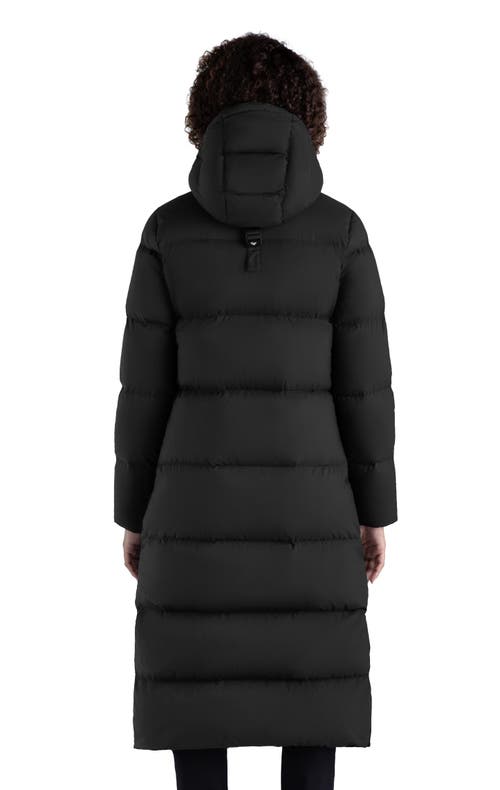 Triple F.a.t. Goose Full Length Winter Coat In Black