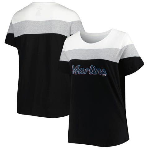 MAJESTIC Chicago White Sox 1901 Ladies Size 2X Black & White Short Sleeve  Shirt