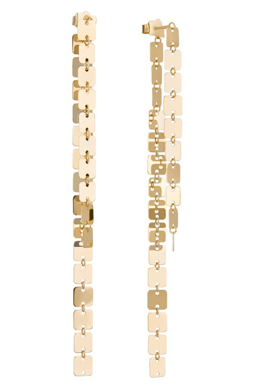 LANA LANA LASER SQUARE CHAIN EAR JACKETS