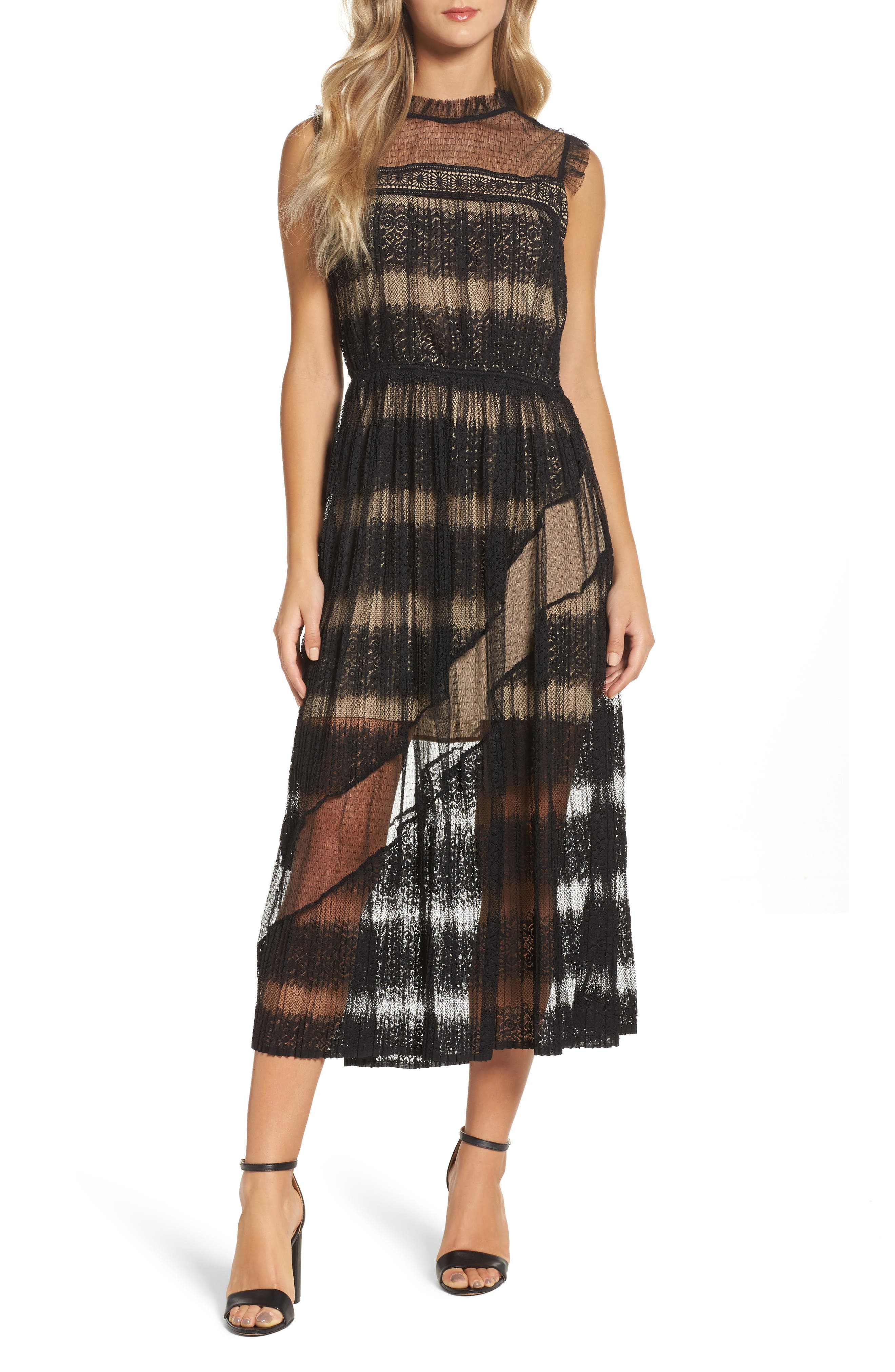 Chelsea28 Mixed Media Dress Nordstrom