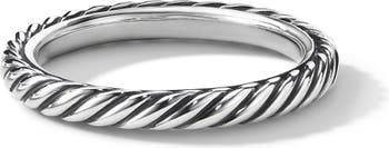 Cable Collectibles® Stack Ring in Sterling Silver, 3mm