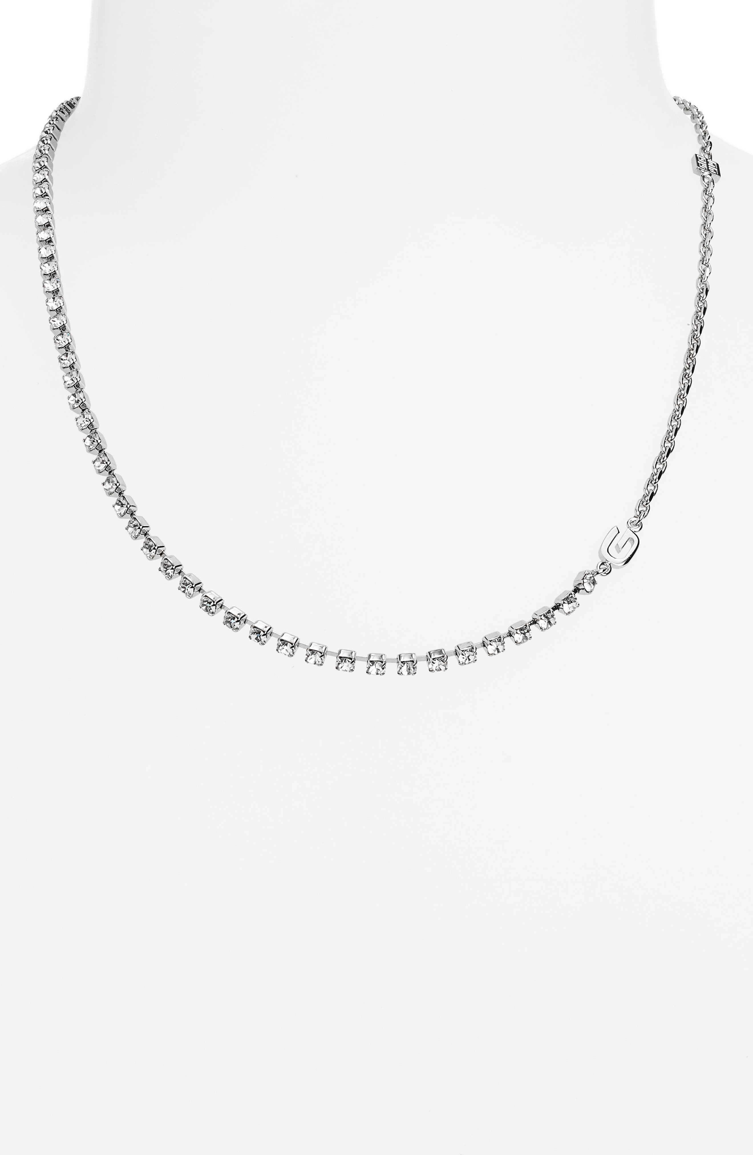 nordstrom crystal necklace