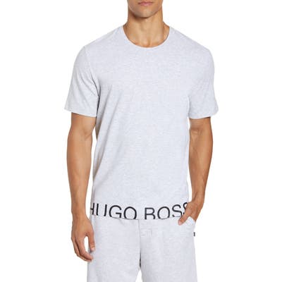Boss Identity Crewneck T-Shirt, Grey