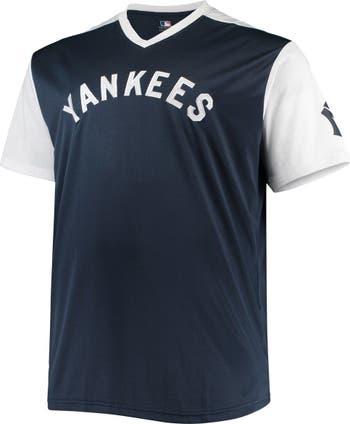 PROFILE Men's Derek Jeter Navy/White New York Yankees Cooperstown  Collection Replica Player Jersey