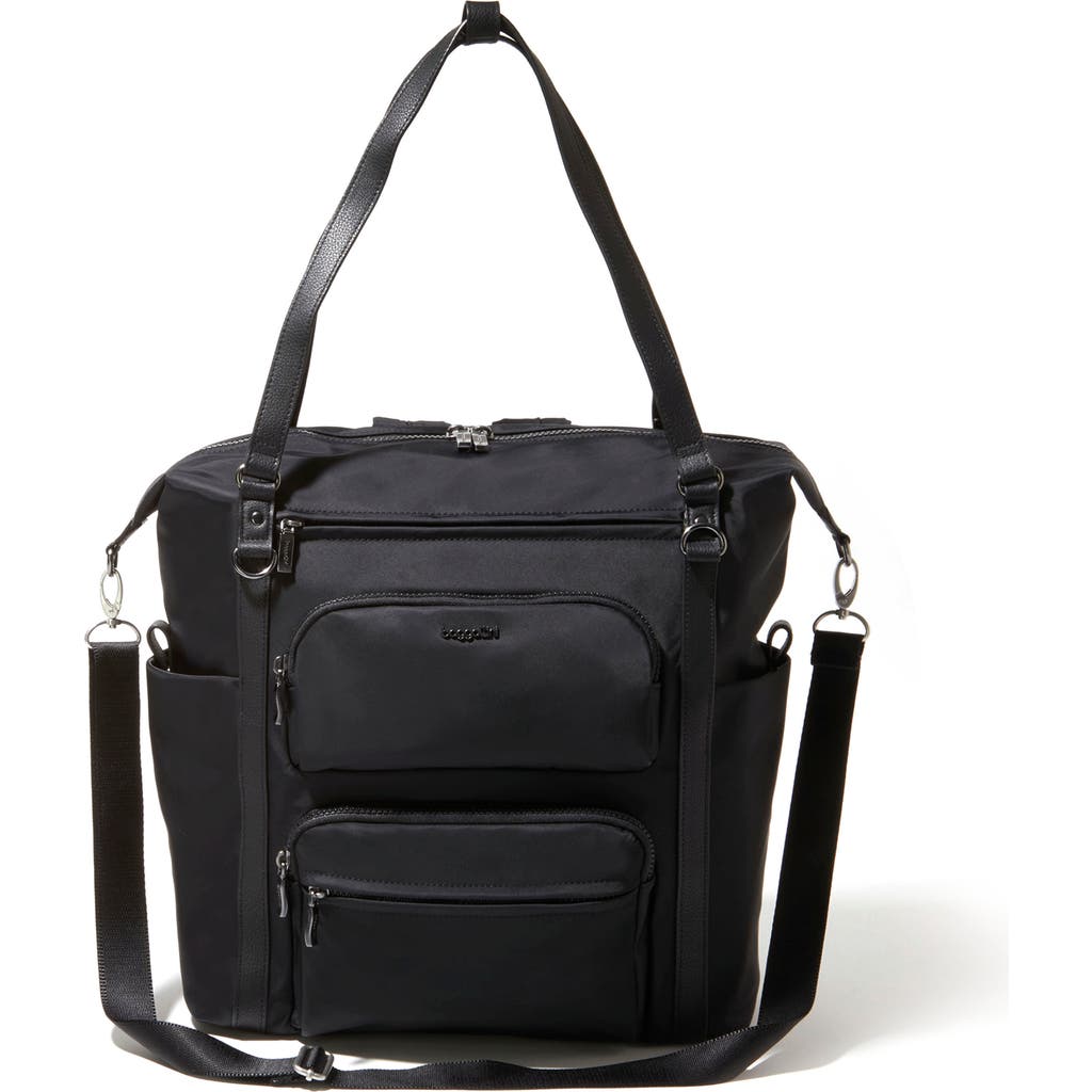 Baggallini Nolita Convertible Backpack In Black