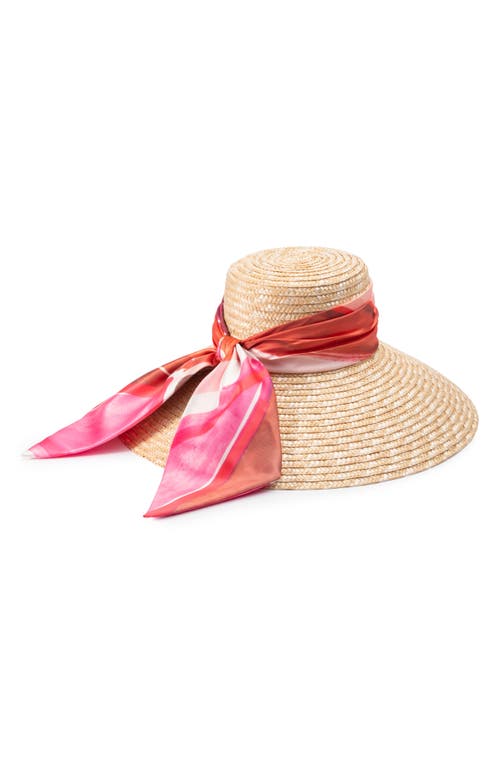 Mirabel Straw Sun Hat in Natural