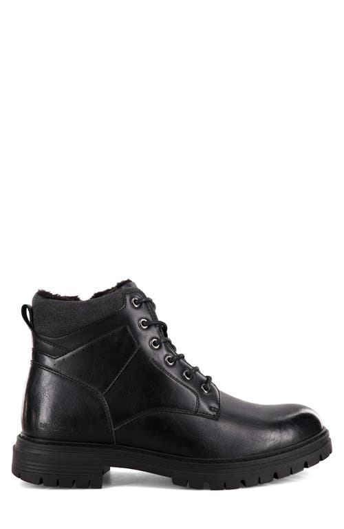 Aquatherm By Santana Canada Fundy Faux Fur Lined Waterproof Boot In Black