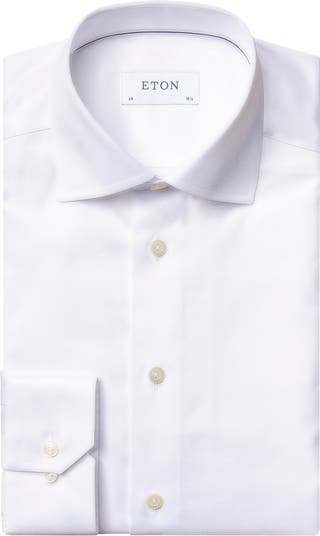 Eton Super Slim Fit Cotton Dress Shirt Nordstrom