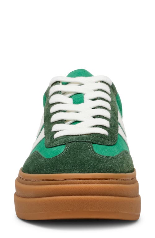 Shop Steve Madden Dodge Platform Sneaker In Green Multi