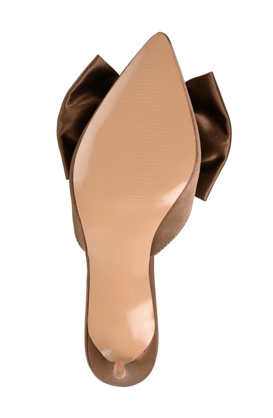 Shop Journee Collection Tiarra Mule Pump In Brown