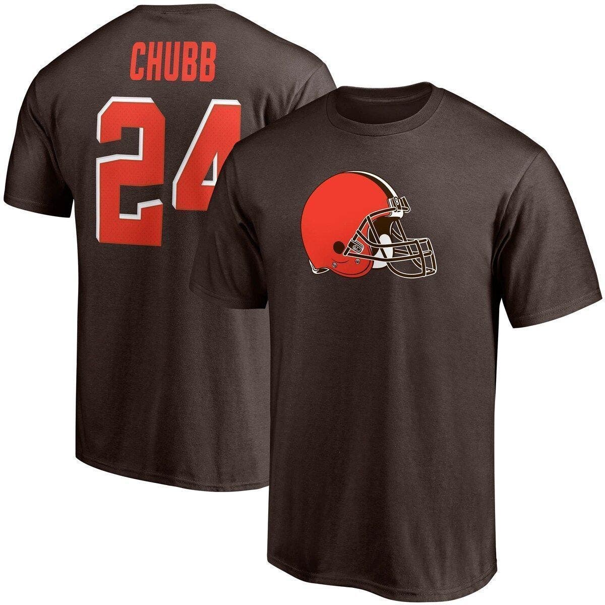 nick chubb browns shirt