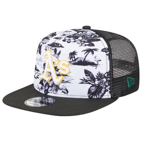 San Diego Padres New Era Vacay 2.0 A-Frame Trucker 9FIFTY Snapback