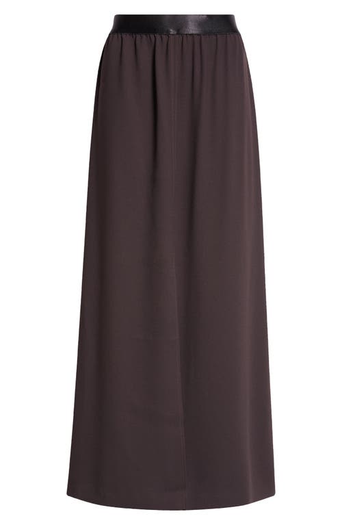 Shop St John St. John Collection Fluid Maxi Skirt In Mocha