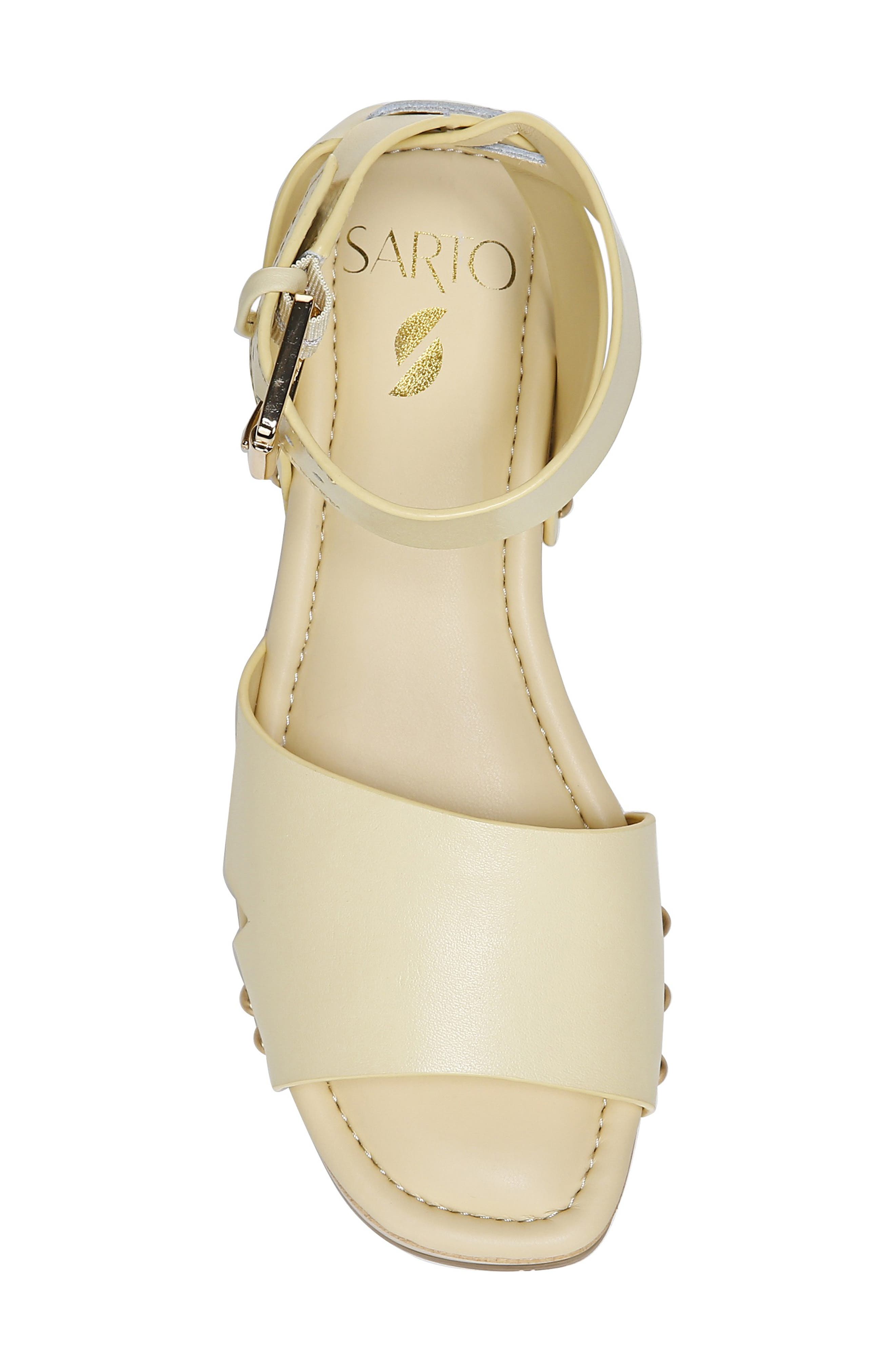 SARTO BY FRANCO SARTO Sista Platform Wedge Sandal, Main, color, LEMONADE