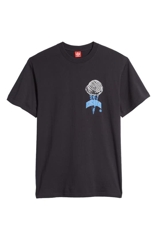 Shop Icecream Out Of This World Cotton Graphic T-shirt In Shale