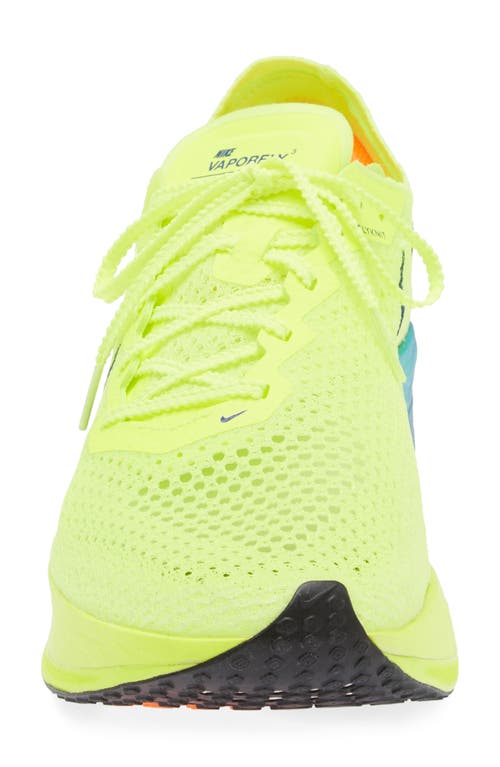 Shop Nike Vaporfly 3 Racing Shoe In Volt/black/green