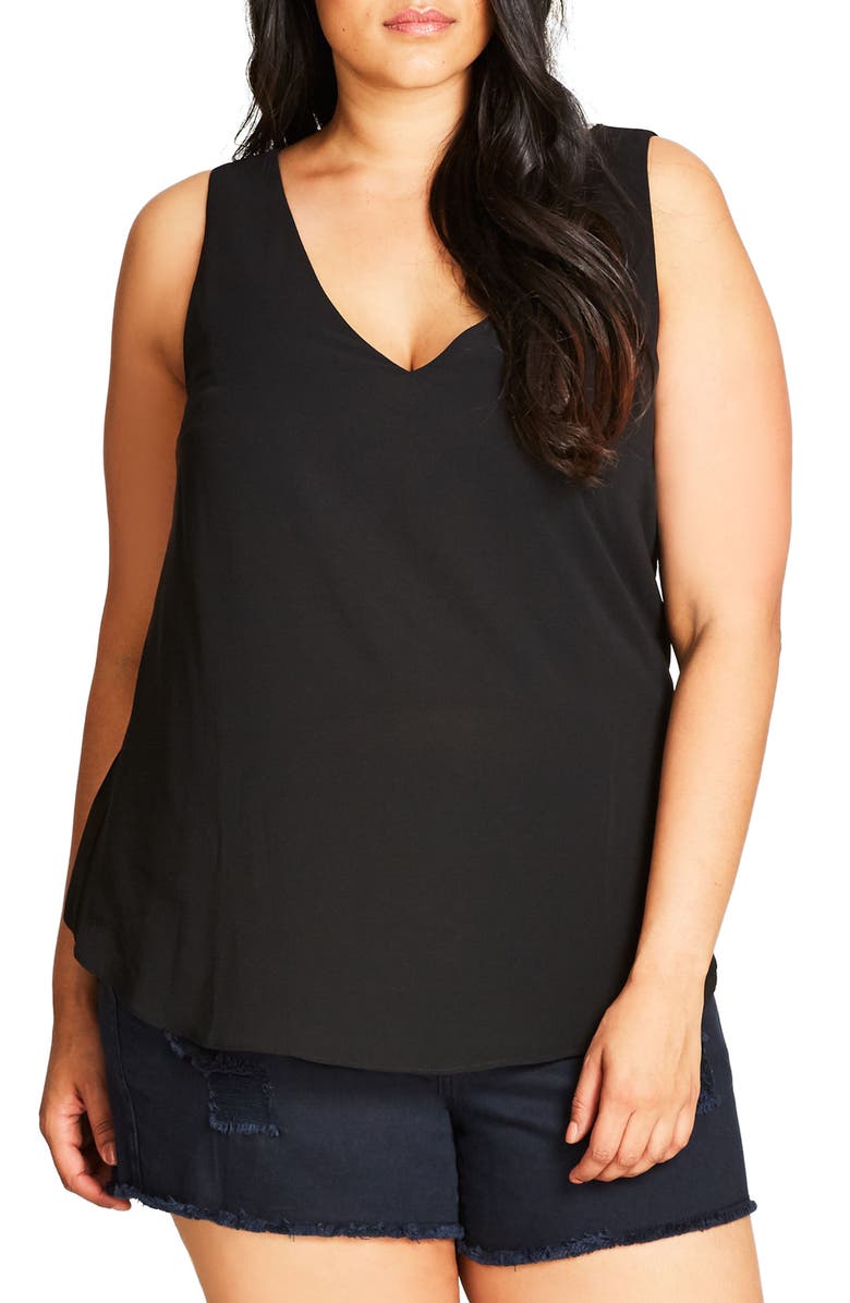 City Chic Date Night Top (Plus Size) | Nordstrom