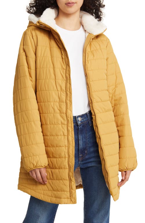 Rip Curl Anti Series Anoeta Water Resistant Quilted Jacket Tobacco at Nordstrom,