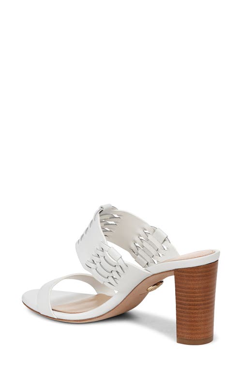 Shop Veronica Beard Georgie Slide Sandal In Coconut