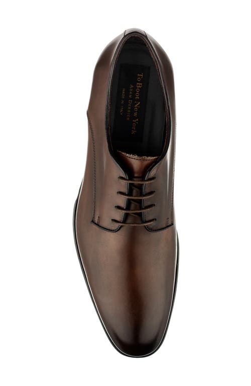 Shop To Boot New York Blakeley Plain Toe Derby In Brown