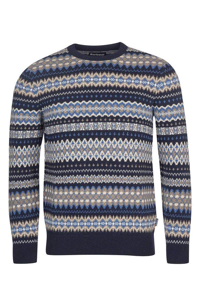 Barbour Case Fair Isle Wool Crewneck Sweater | Nordstrom