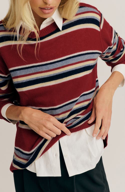 REFORMATION REFORMATION OVERSIZE CASHMERE & WOOL SWEATER
