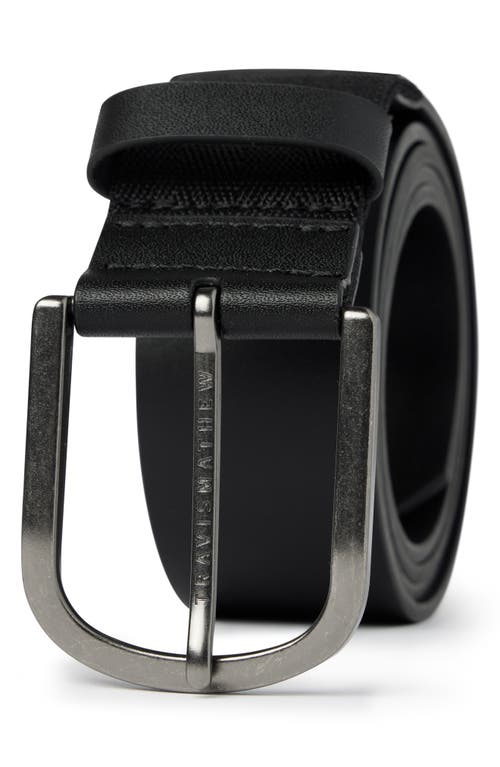 TravisMathew Jinx 2.0 Leather Belt at Nordstrom,