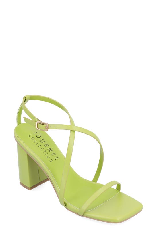 Journee Collection Tru Comfort Foam Lenorra Strappy Sandal In Green