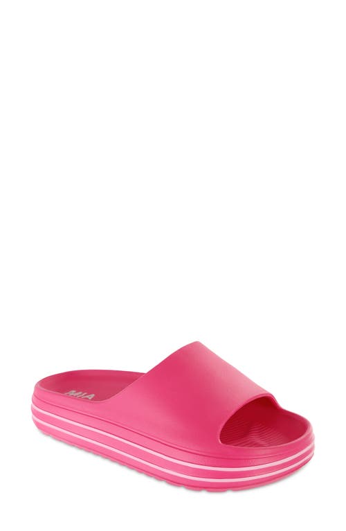 Mia Porsha Slide Sandal In Pink
