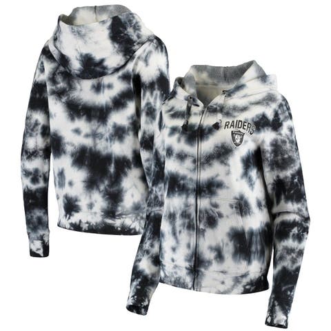 NFL Tennessee Titans Girls' Gray Tie-Dye Crop Hooded Sweatshirt - XS