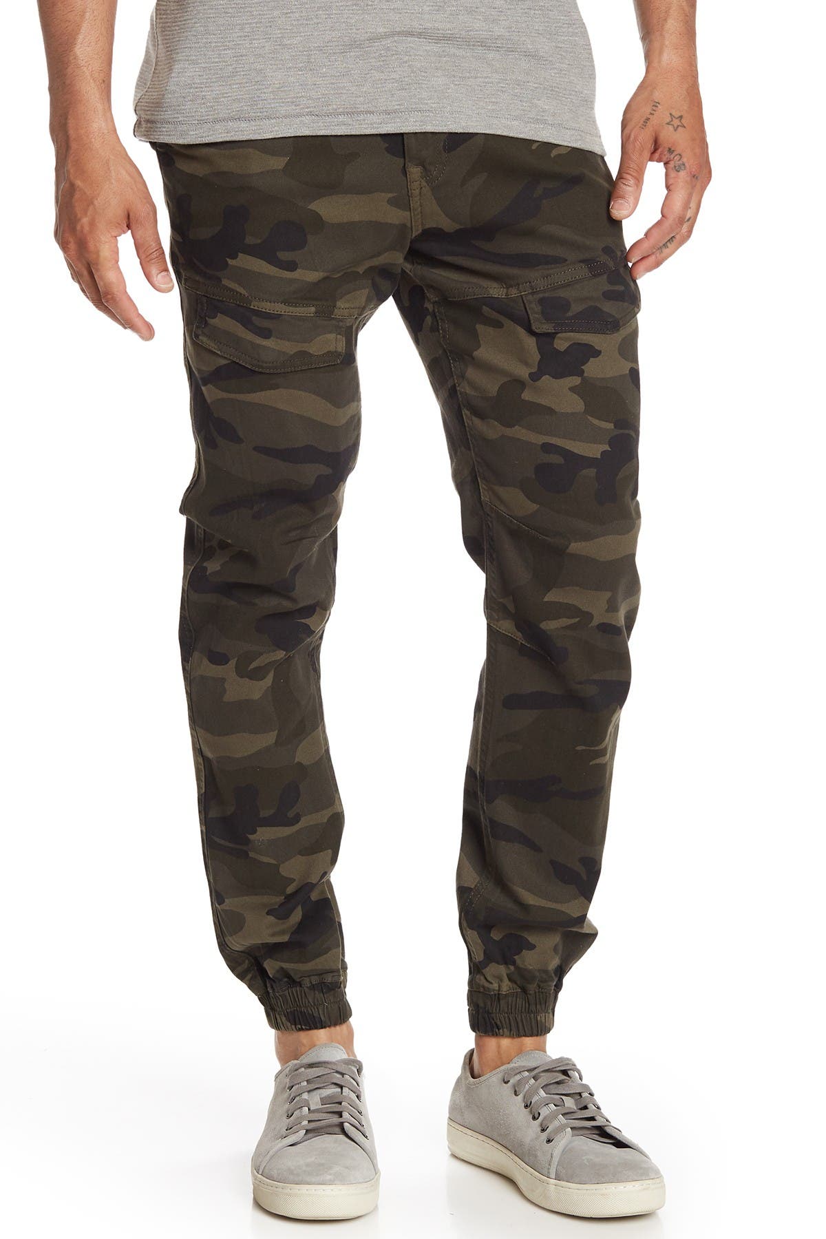 camo joggers mens