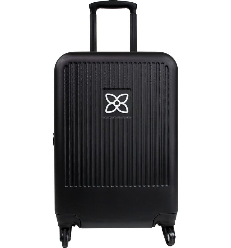SHERPANI Meridian 22-Inch Wheeled Carry-On, Main, color, Black